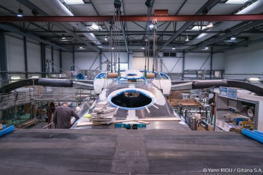 Construction du Maxi Edmond de Rothschild