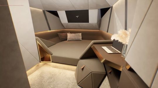 Une cabine luxueuse