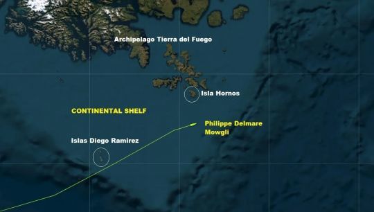 Passage du Cap Horn sur la Global Solo Challenge