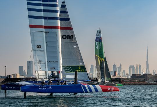 Sail GP rejoint Abu Dhabi © Ricardo Pinto for SailGP