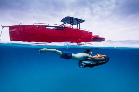 Depuis l'eau reste aussi très attractif