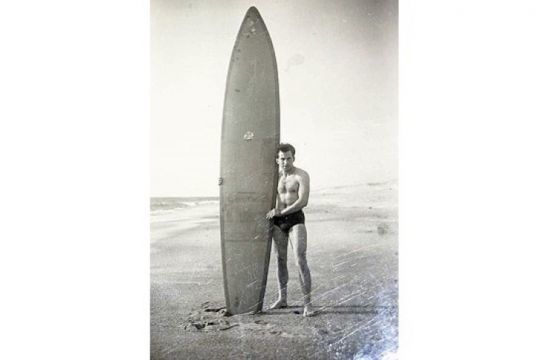 Jacky Rott et sa planche