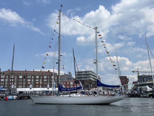 Gipsy Moth lors de l'étape de La Haye de l'Ocean Race 2023