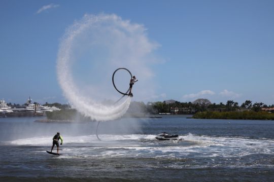 The AquaZone is dedicated to demos and sea trials