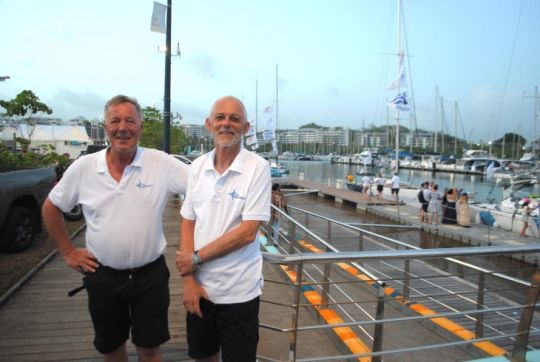 Thibault Derville et Jean-philippe Cau, organisateurs de la Cap Martinique