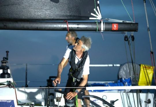 Gérard Quenot et Bertrand Daniels, vainqueurs dans la catégorie duos en temps compensé