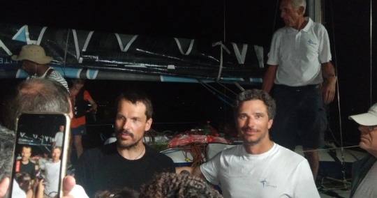 Amaury Dumortier et Geoffrey Thiriez, Premiers mots donnés aux journalistes