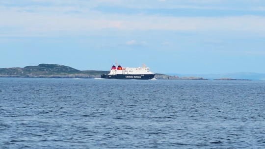 Ferry inter îles, ici au Sud de Gigha