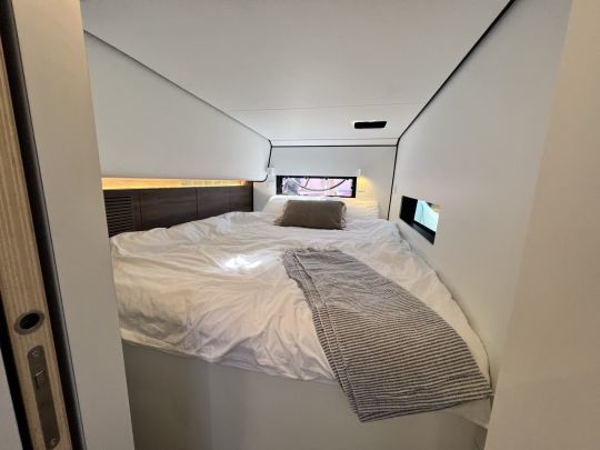 Les cabines sont simples, mais confortables