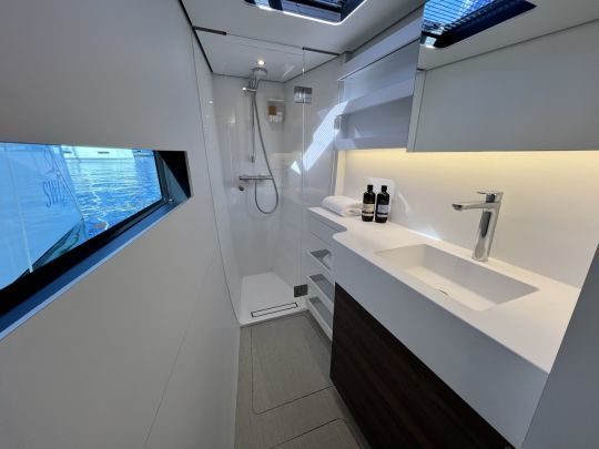 Le Vaan R4 peut être livré avec deux ou trois salle d'eau