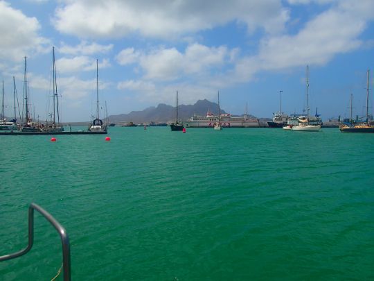 Port de Mindelo sur l'île de Sao Vicente, archipel du Cap Vert