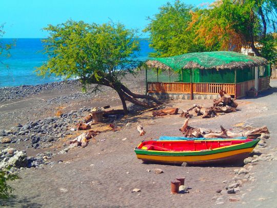 Mouillage de Tarrafal, sur l'île de San Antao, Cap vert