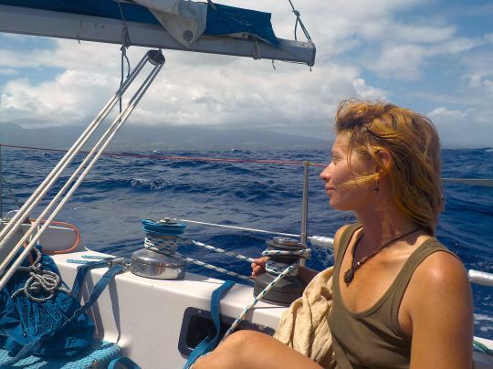 Avant même de voir la terre, nous la sentons !