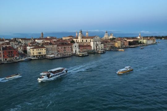 Venise vue du bateau © Margot Sib