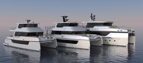 La gamme de catamarans d'expédition en aluminium Bering Yachts