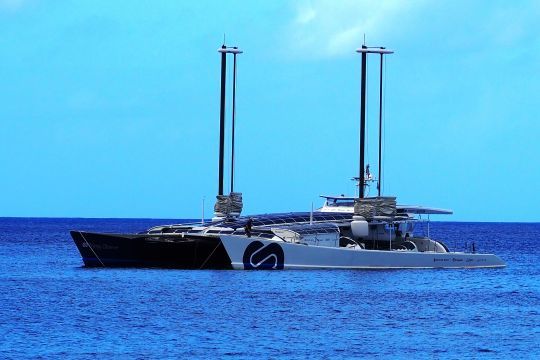 Quand le solaire participe à la propulsion du navire