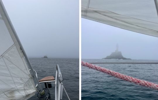Fastnet devant l'étrave