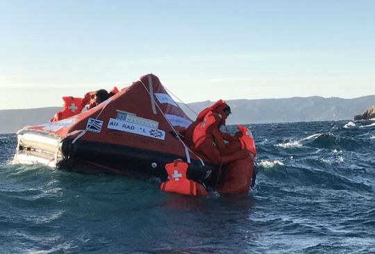 Radeau de survie - Image d'illustration