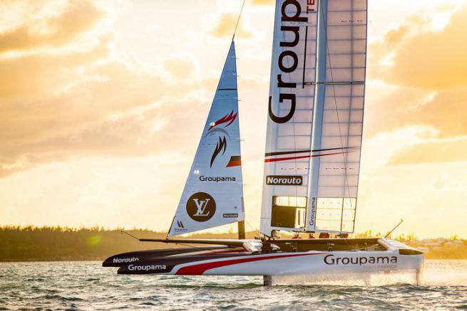 Groupama Team France's AC Class sta muovendo i primi passi