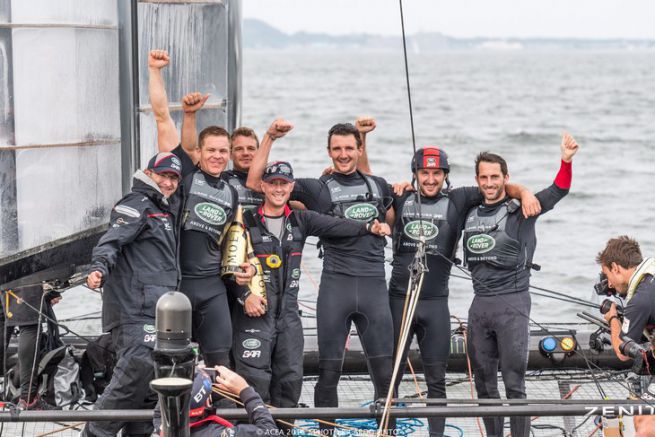 Land Rover BAR, vincitore delle Louis Vuitton America's Cup World Series