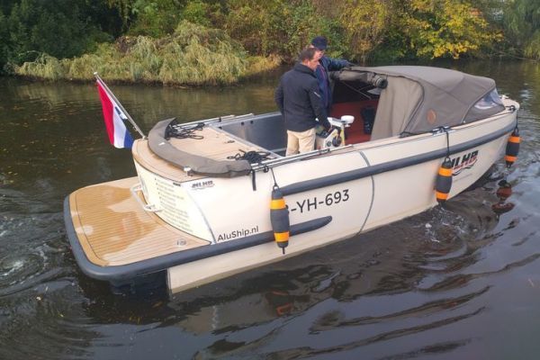 Il modello di prova era dotato di due BlueNav