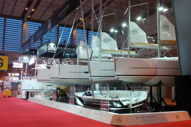 Lo stand Dufour Yachts al Nautic 2016