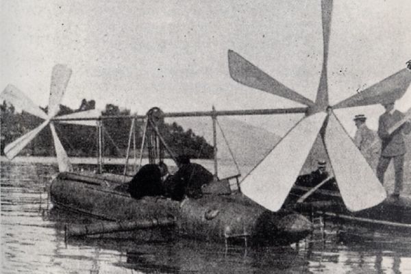 L'aliscafo di Enrico Forlanini