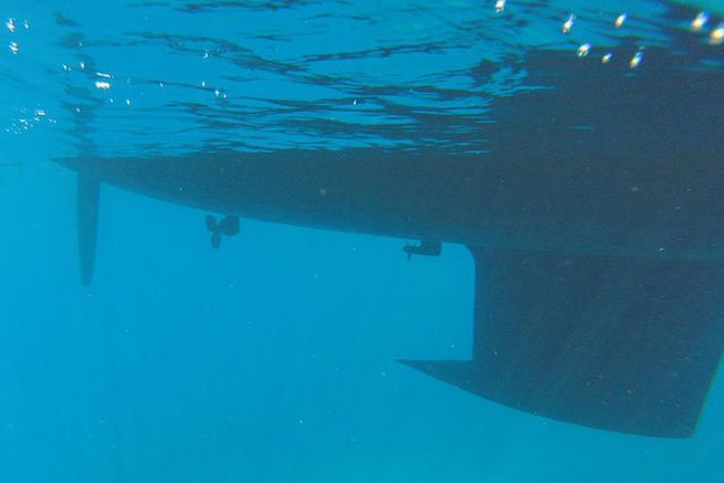 Watt&Sea POD 600 installato su una Dufour 42