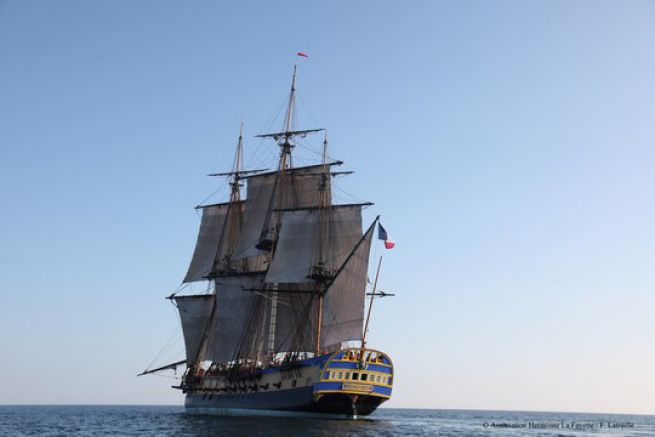 L'Ermione si fermerà a Brest per il suo grande ritorno dall'America