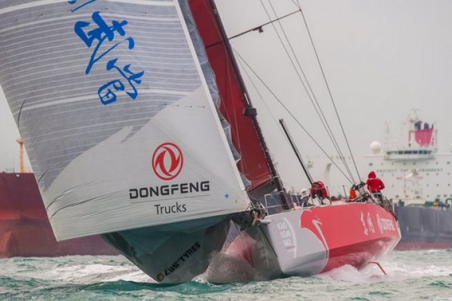 Volvo Ocean Race - Dongfeng dovrebbe essere il vincitore della tappa