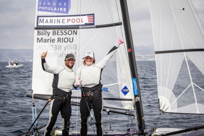 European Olympic Sailing Cup - I francesi hanno visto tutto!