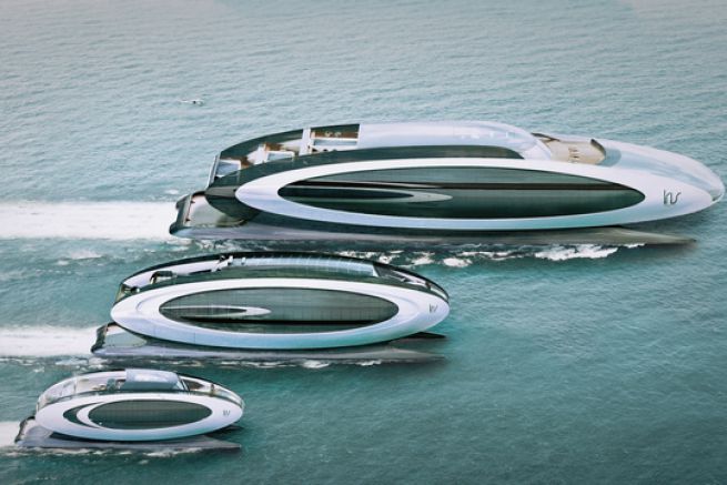 Serie Iris, tre superyacht ibridi fotovoltaici ibridi