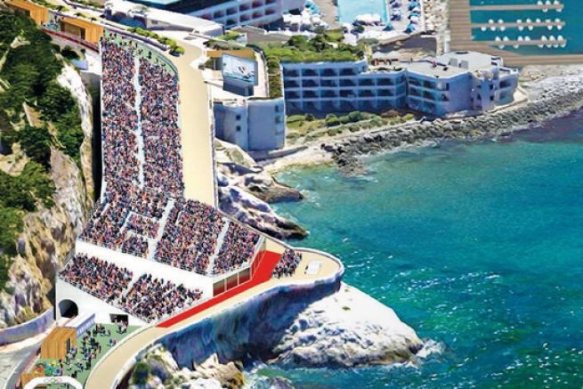 La Corniche di Marsiglia da dove gli spettatori potranno assistere agli eventi velici