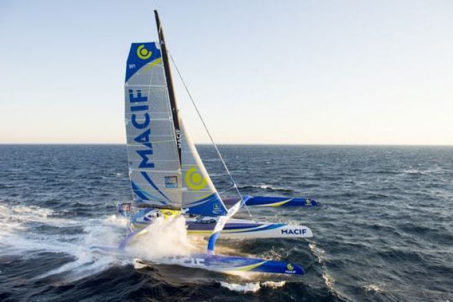 Il trimarano Macif