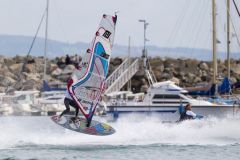 Prove della gara di traino a Morgat