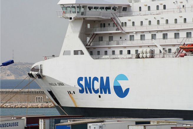 Una delle navi della SNCM