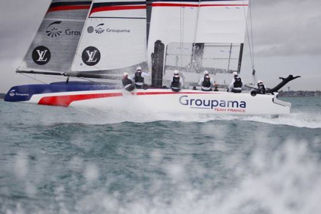 AC45 di Groupama Team France