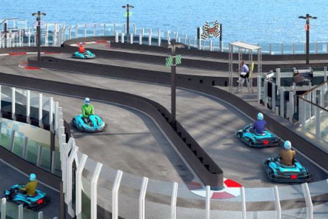 Vuoi andare al karting in mare aperto? Il kart Joy norvegese