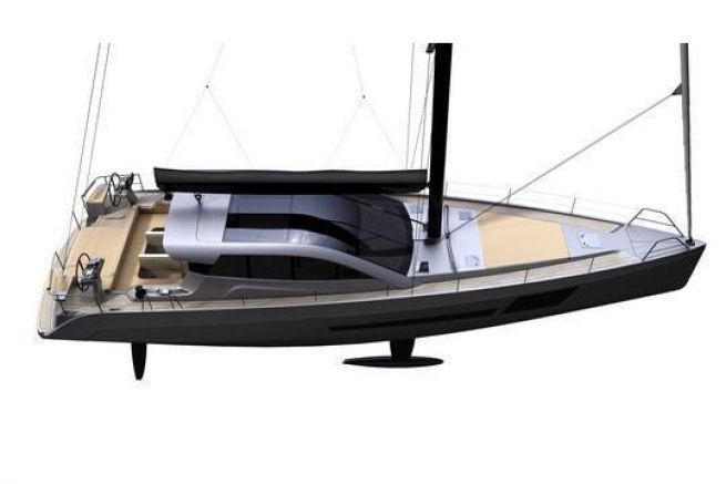 Il BD56, una barca a vela ibrida del cantiere BD Yachts