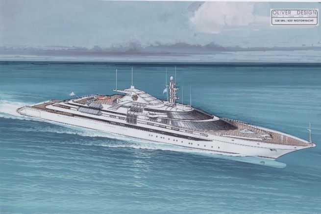 'Trump Princess' il superyacht commissionato da Donal Trump nel 1993 e mai diretto da Donal Trump