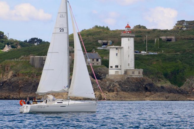 Phare du Petit Minou segna l'ingresso al porto di Brest