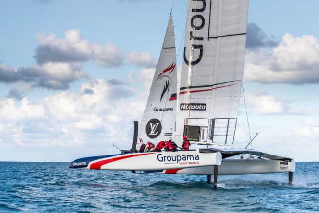 Ala del Team Groupama Francia