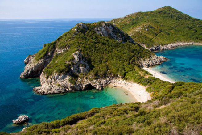 Spiaggia Porto Timoni a Corf (Grecia)