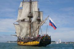 La barca a vela russa Shtandart