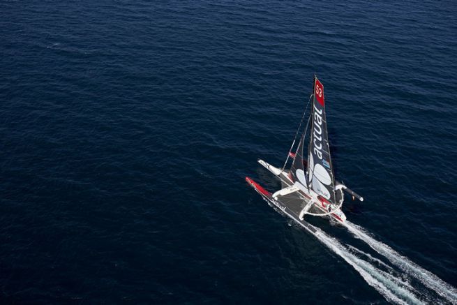 trimarano record del mondo