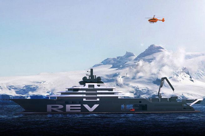 REV, nave da spedizione per la ricerca