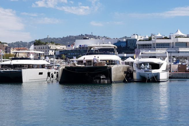 Lagoon Seventy 8, un catamarano a motore grande come un campo da tennis The Lagoon Seventy 8, presentato per la prima volta al Festival di Cannes Yachting 2017