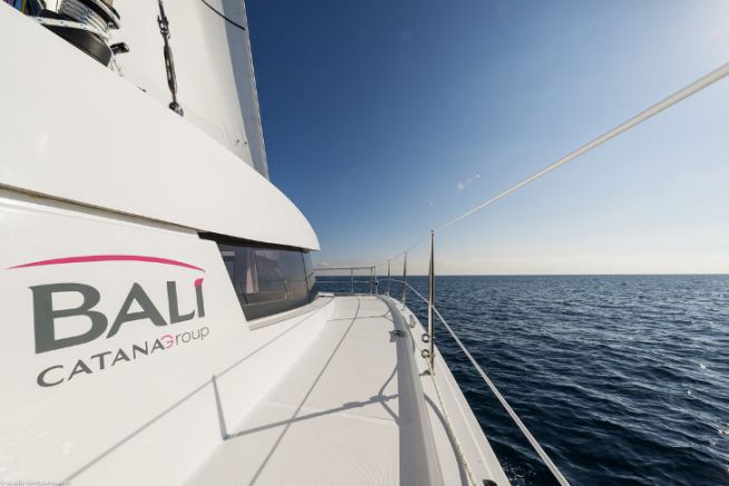 Il marchio dei catamarani di Bali, motore del gruppo Catana