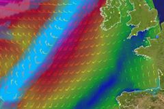 Il tempo per l'inizio della Transat Jacques Vabre 2017: lotta contro Ushant Condizioni meteorologiche di lunedì 6 mattina
