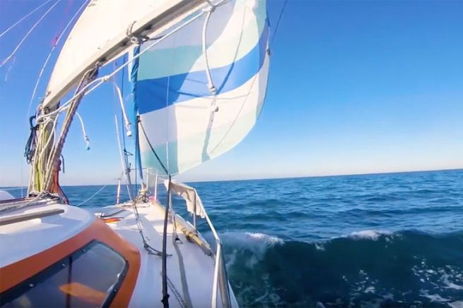 Hugo riscopre i piaceri della vela